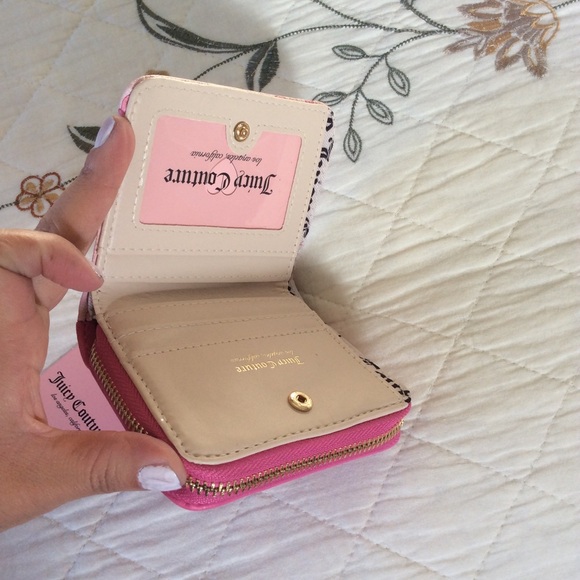 Juicy Couture pink Bow wallet - Picture 3 of 5